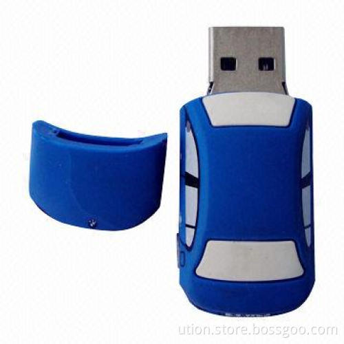 Mini Car USB Flash Drive with 1 to 32GB Memory Capacity